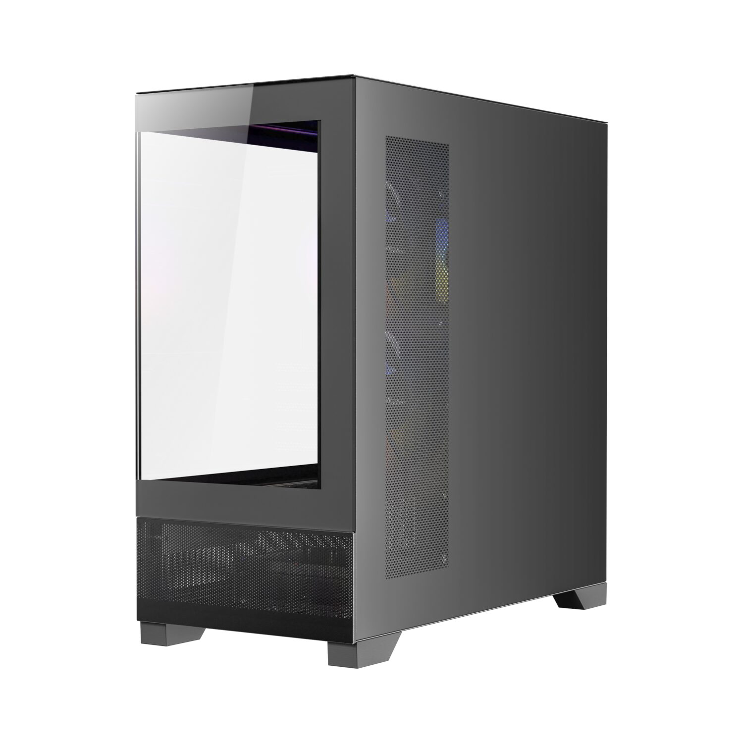 Antec CX500M ARGB Gaming Chassis | M-ATX | ITX | Type-C - Black - Image 3