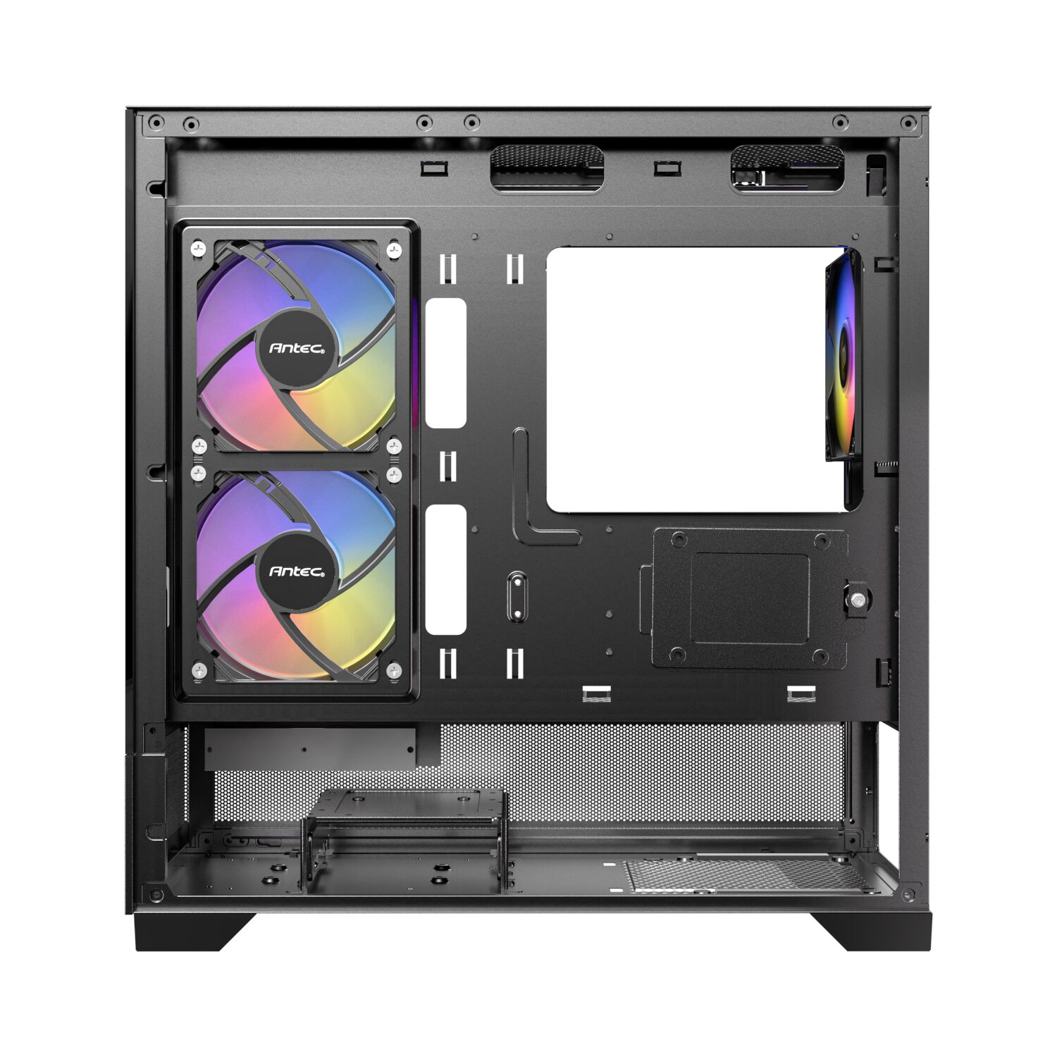 Antec CX500M ARGB Gaming Chassis | M-ATX | ITX | Type-C - Black - Image 4