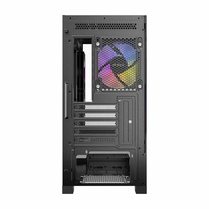 Antec CX500M Micro-ATX | ITX RGB Mini-Tower Gaming Chassis Type-C - Black - Image 2