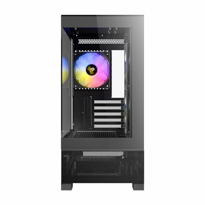 Antec CX500M Micro-ATX | ITX RGB Mini-Tower Gaming Chassis Type-C - Black - Image 3