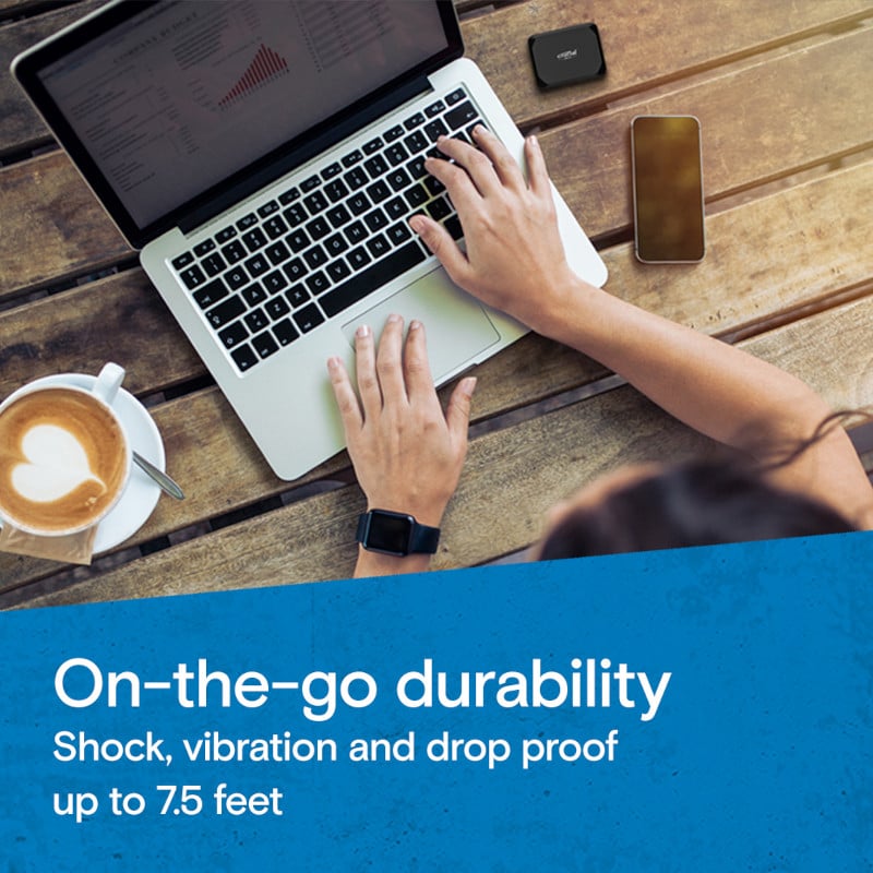 Crucial X9 1TB Type-C Portable SSD - Image 3