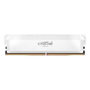 Crucial Pro Overclocking 32GB 6400Mhz DDR5 Desktop Memory White