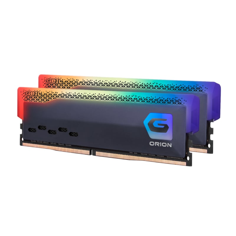 Geil Orion RGB 16GB KIT(2X8GB) 3600MHz DDR4 Desktop Gaming Memory - Grey - Image 3