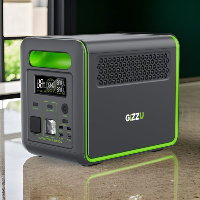 GIZZU HERO MAX 1024WH/1000W UPS Power Station - Image 5