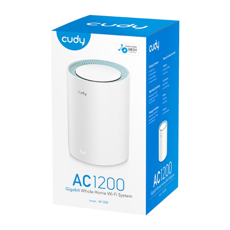 Cudy AC1200 Wi-Fi Mesh Kit 1 Pack With Gigabit - Image 4