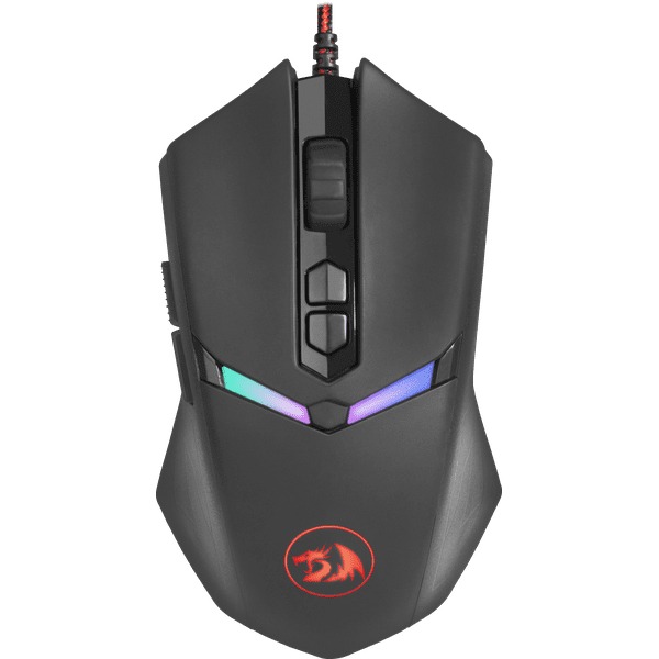 REDRAGON NEMEANLION 2 7200DPI Gaming Mouse - Black - Image 5