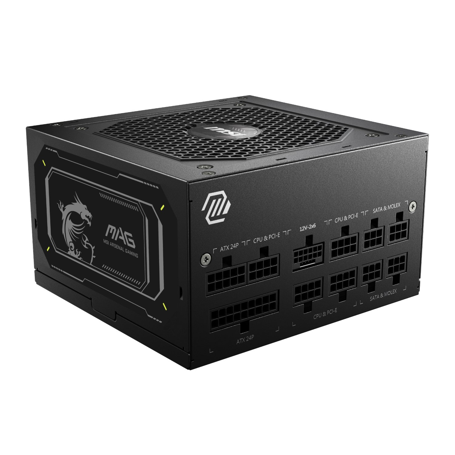 MSI MAG A850GL PCIe5 ATX3.1 80 PLUS Gold Modular Power Supply