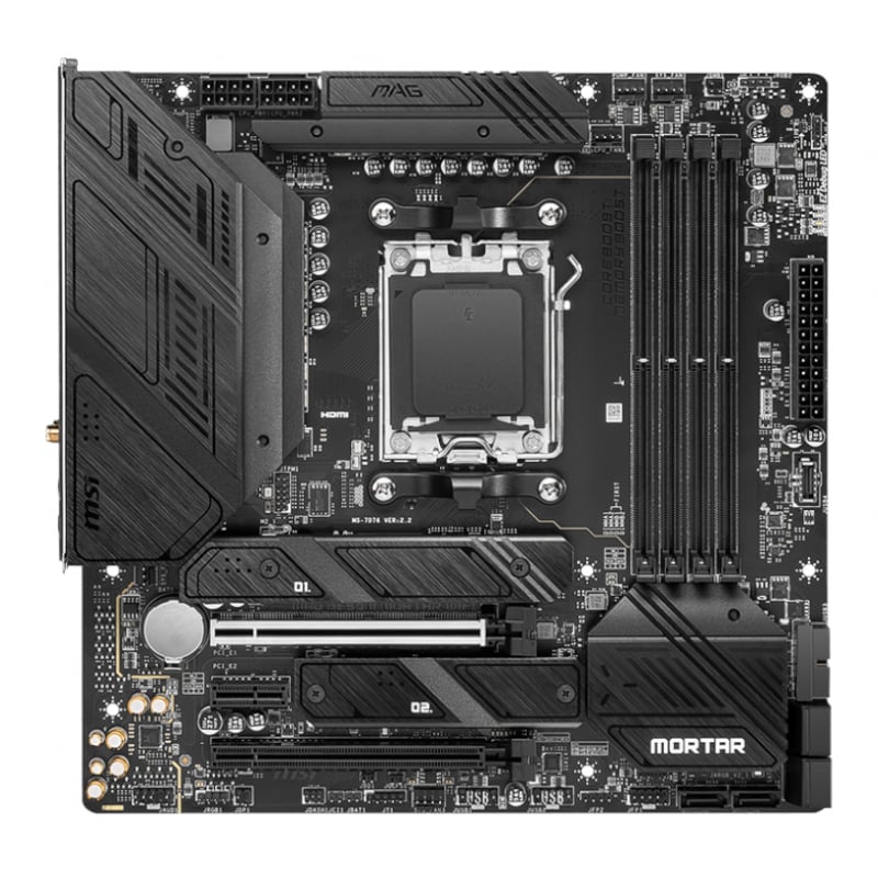 MSI MAG B650M MORTAR WIFI AMD AM5 mATX Gaming Motherboard - Image 2
