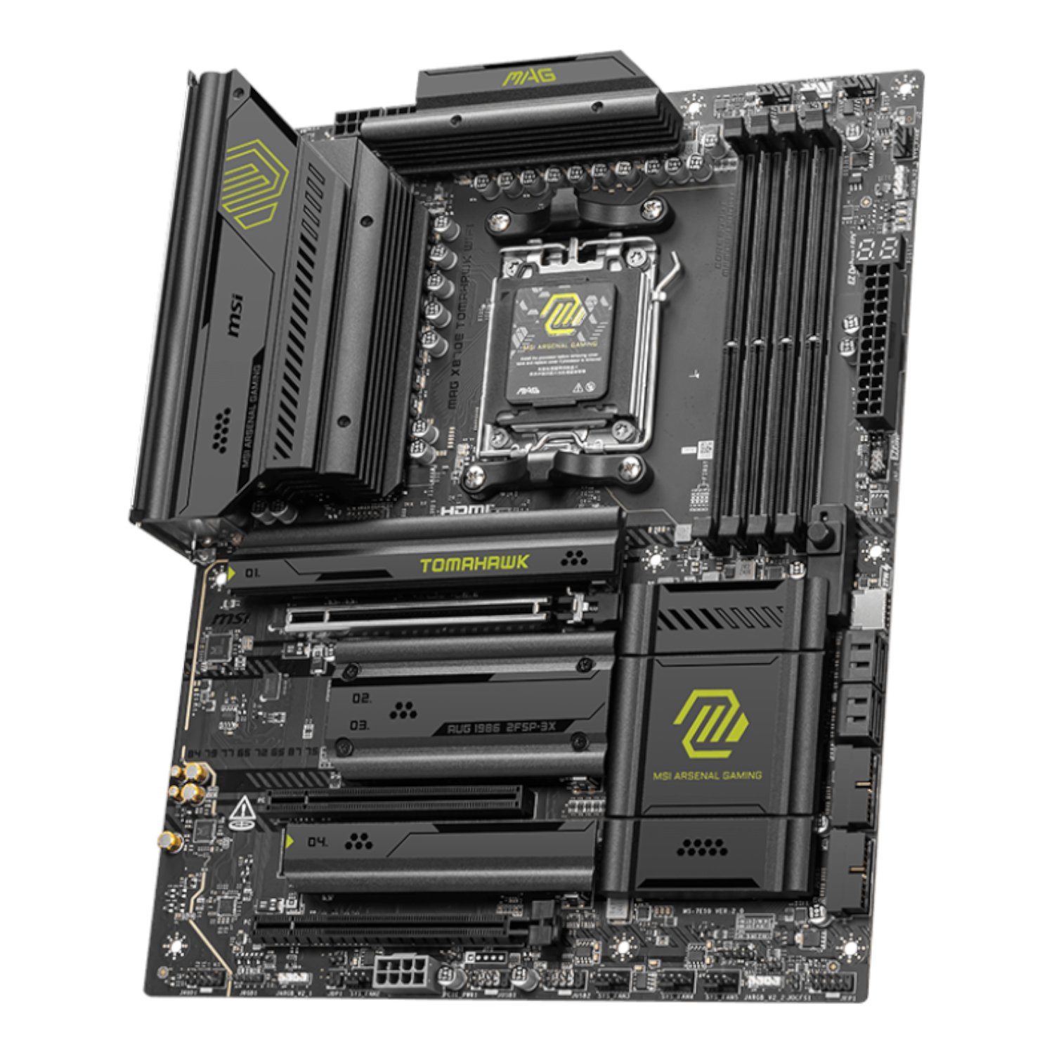 MSI MAG X870E TOMAHAWK WIFI AM5 ATX DDR5 Gaming Motherboard - Image 4