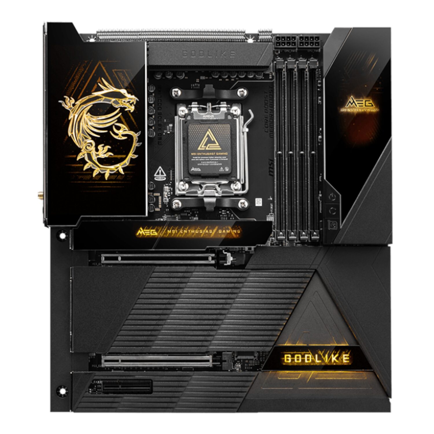 MSI MEG X870E GODLIKE E-ATX AM5 Motherboard with Wi-Fi 7 - Image 2