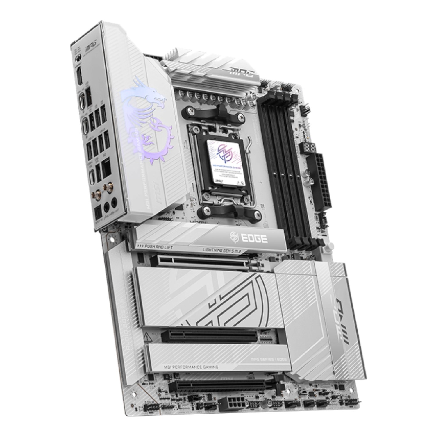 MSI MPG X870E EDGE TI WIFI AM5 ATX DDR5 Gaming Motherboard - Image 3