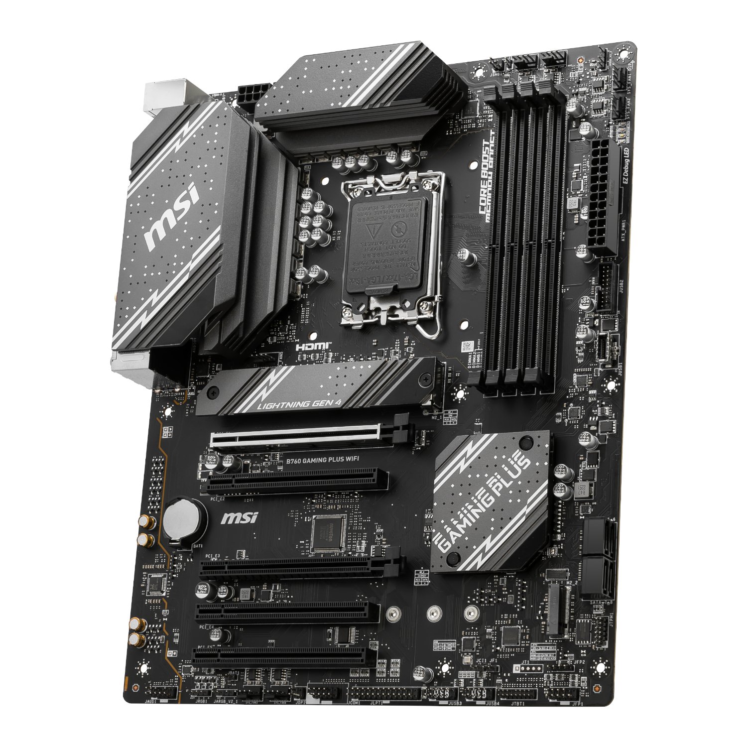 MSI B760 GAMING PLUS WIFI DDR5 LGA1700 ATX Motherboard - Image 3