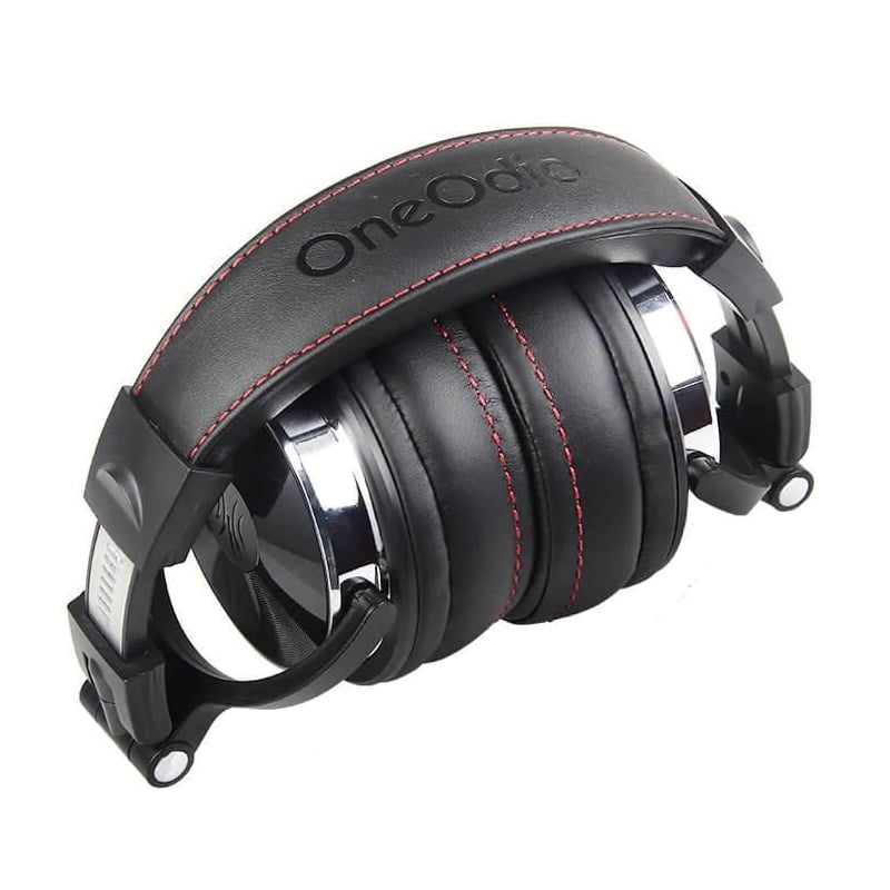 Oneodio Pro 50 Professional Wired Over Ear DJ and Studio Monitoring Headphones - BK - Image 3