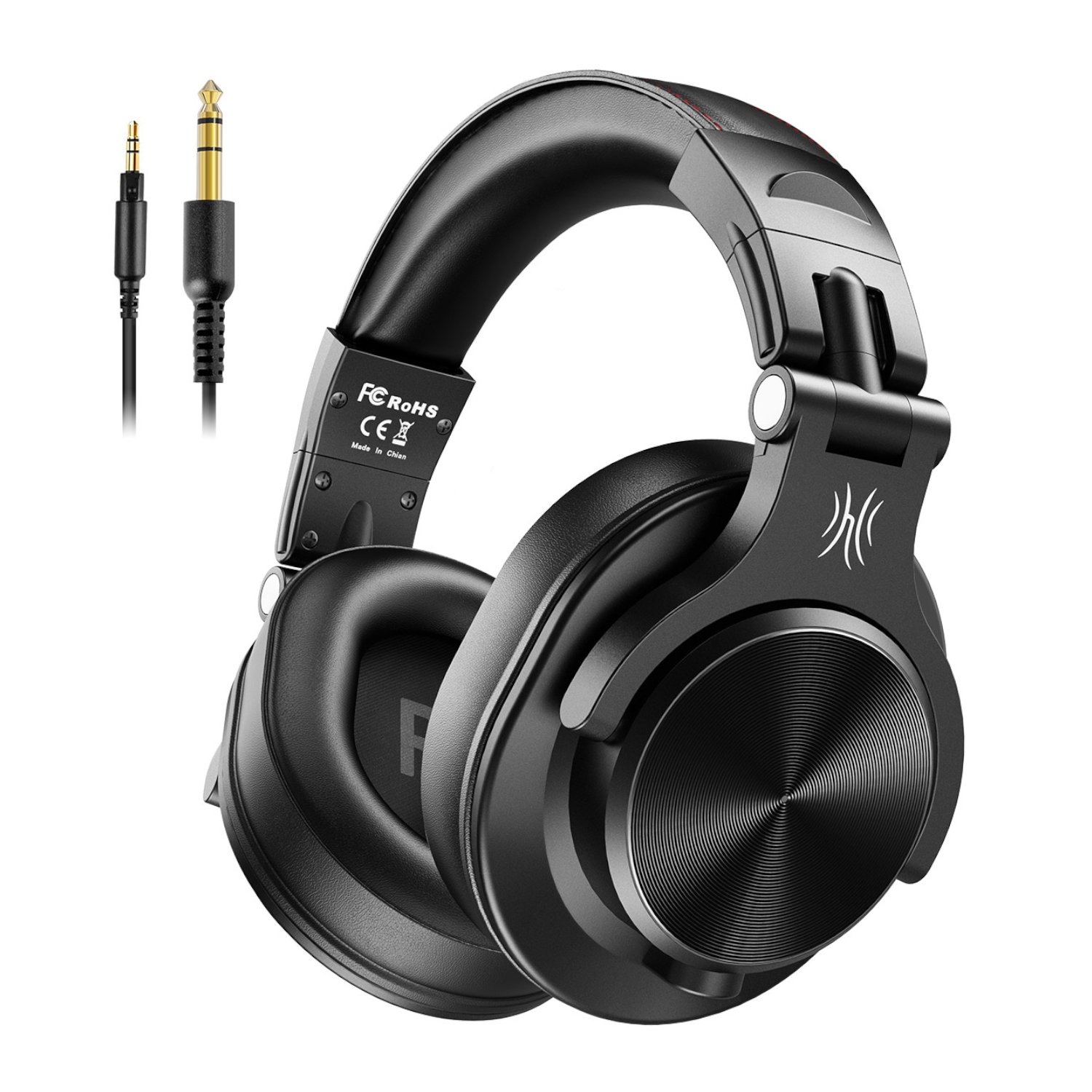 Oneodio Pro A71 Wired Headphones - Black - Image 4