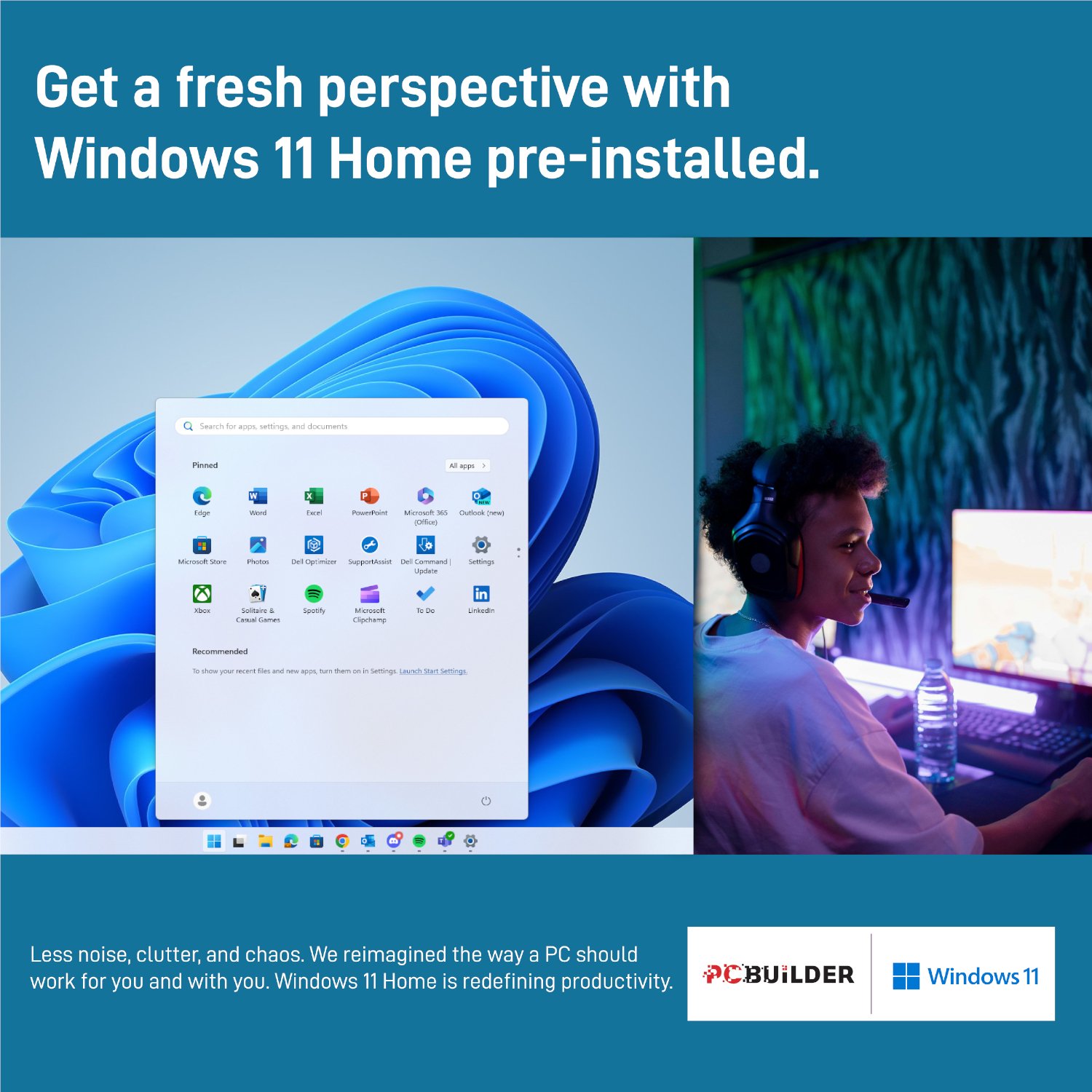 PCBuilder Ryzen 5 8400F RECON Windows 11 Gaming PC - Image 7