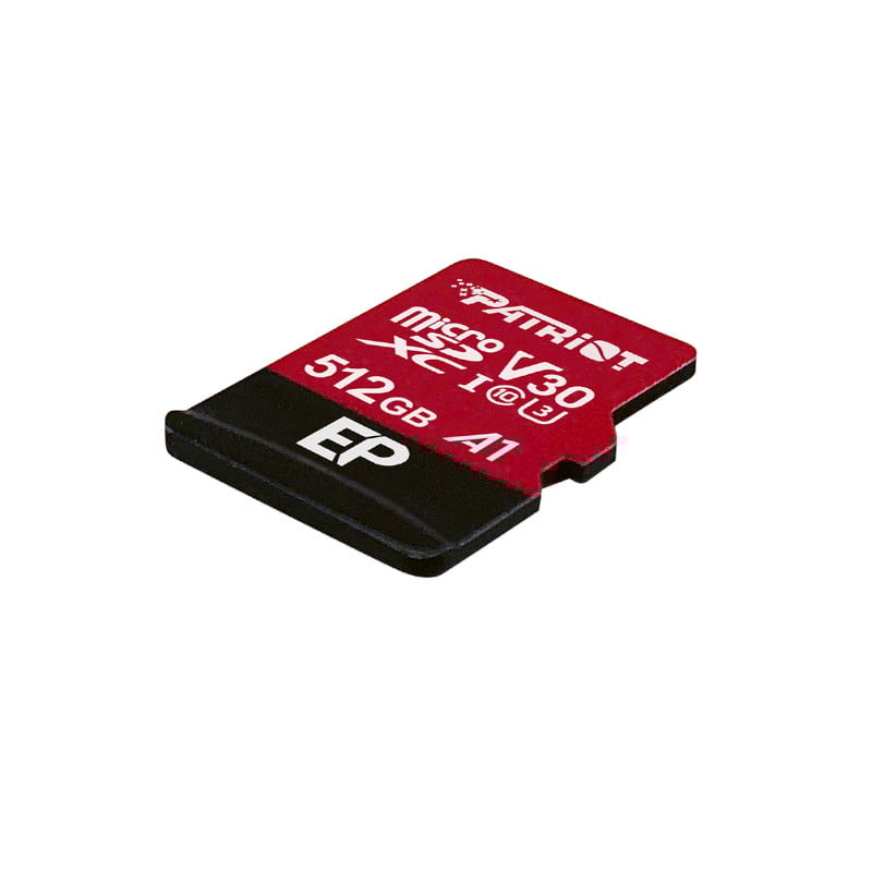 Patriot EP V30 A1 512GB Micro SDXC Card + Adapter - Image 2