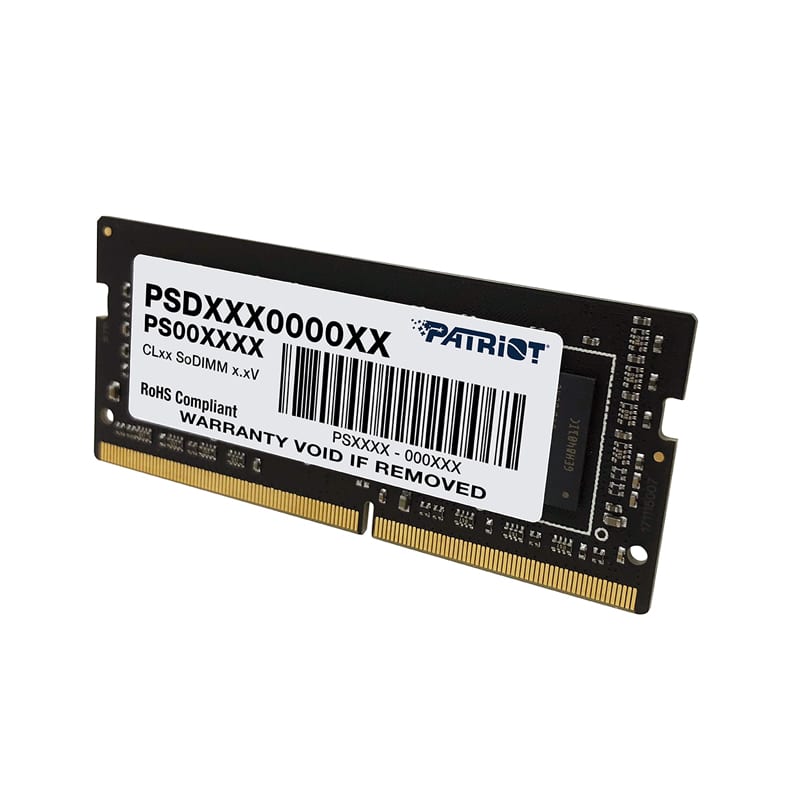 Patriot Signature Line 8GB 2666MHz DDR4 Dual Rank SODIMM Notebook Memory - Image 2