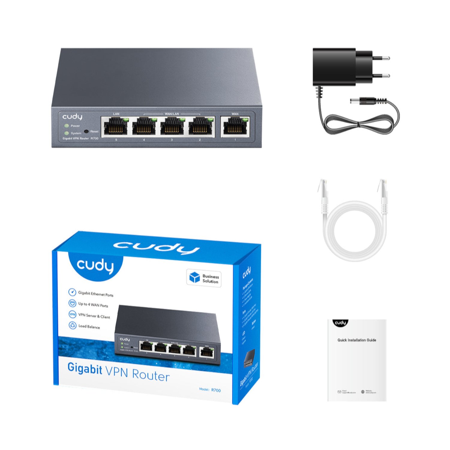 Cudy R700 Gigabit Multi-WAN VPN Router - Image 6