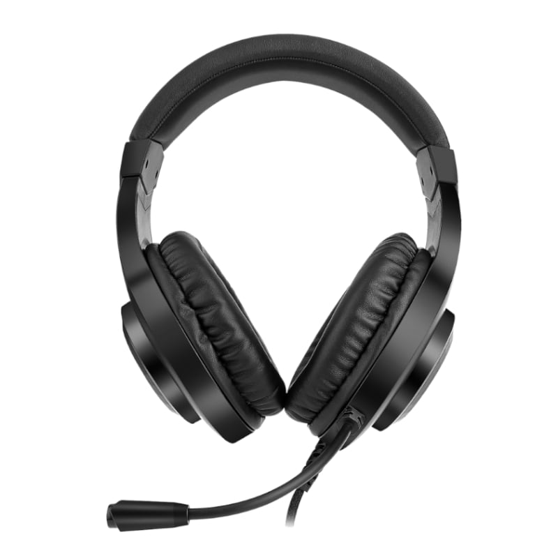 REDRAGON Over-Ear HYLAS Aux (Mic and Headset)|USB (Power Only)
RGB Gaming Headset - Black - Image 3