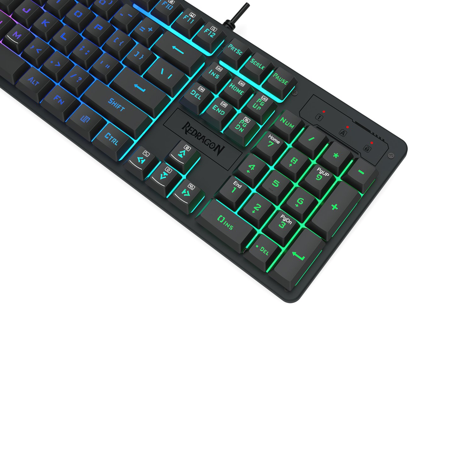 Redragon K521 RGB NETHERBANE 104-Key Membrane Gaming Keyboard - Image 6