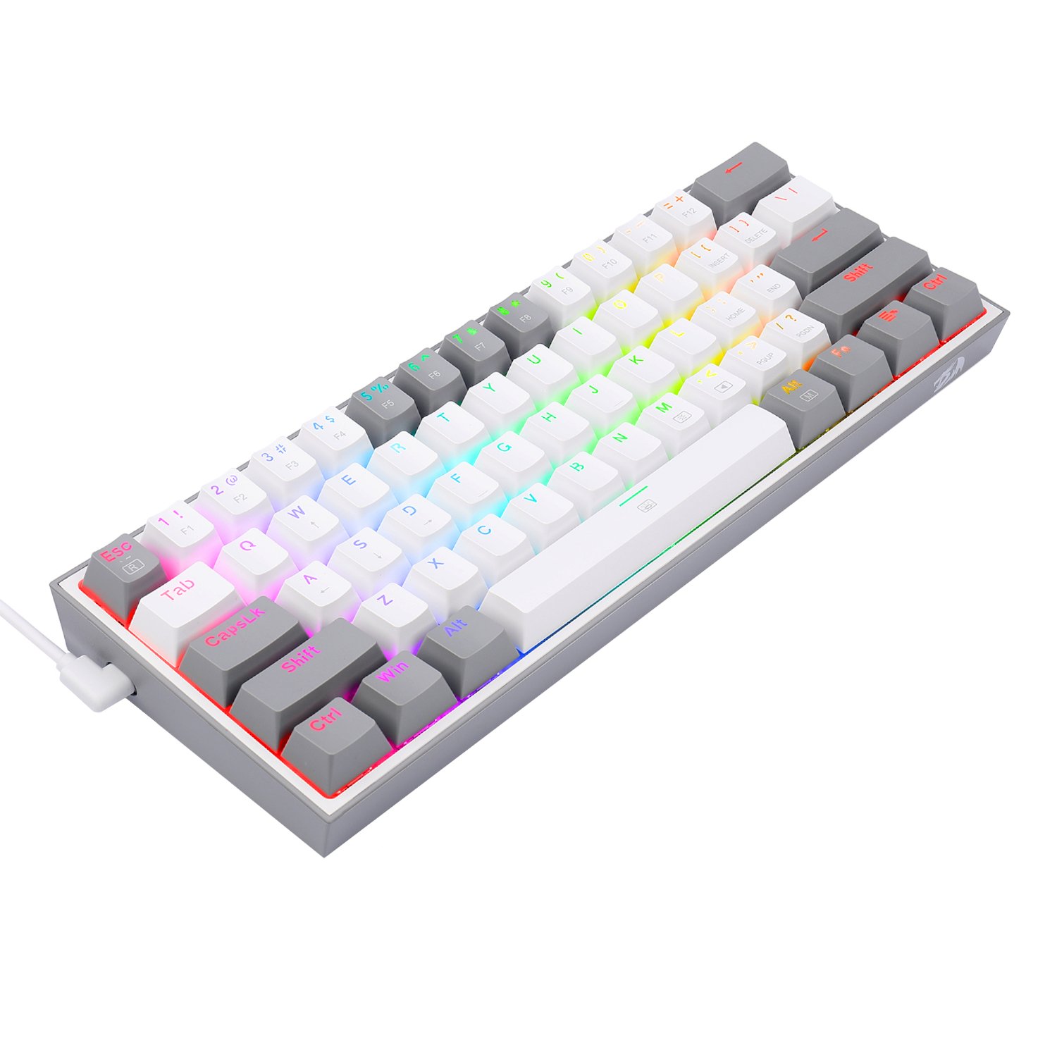 Redragon K617 FIZZ 60% Wired RGB Gaming Keyboard - Image 4