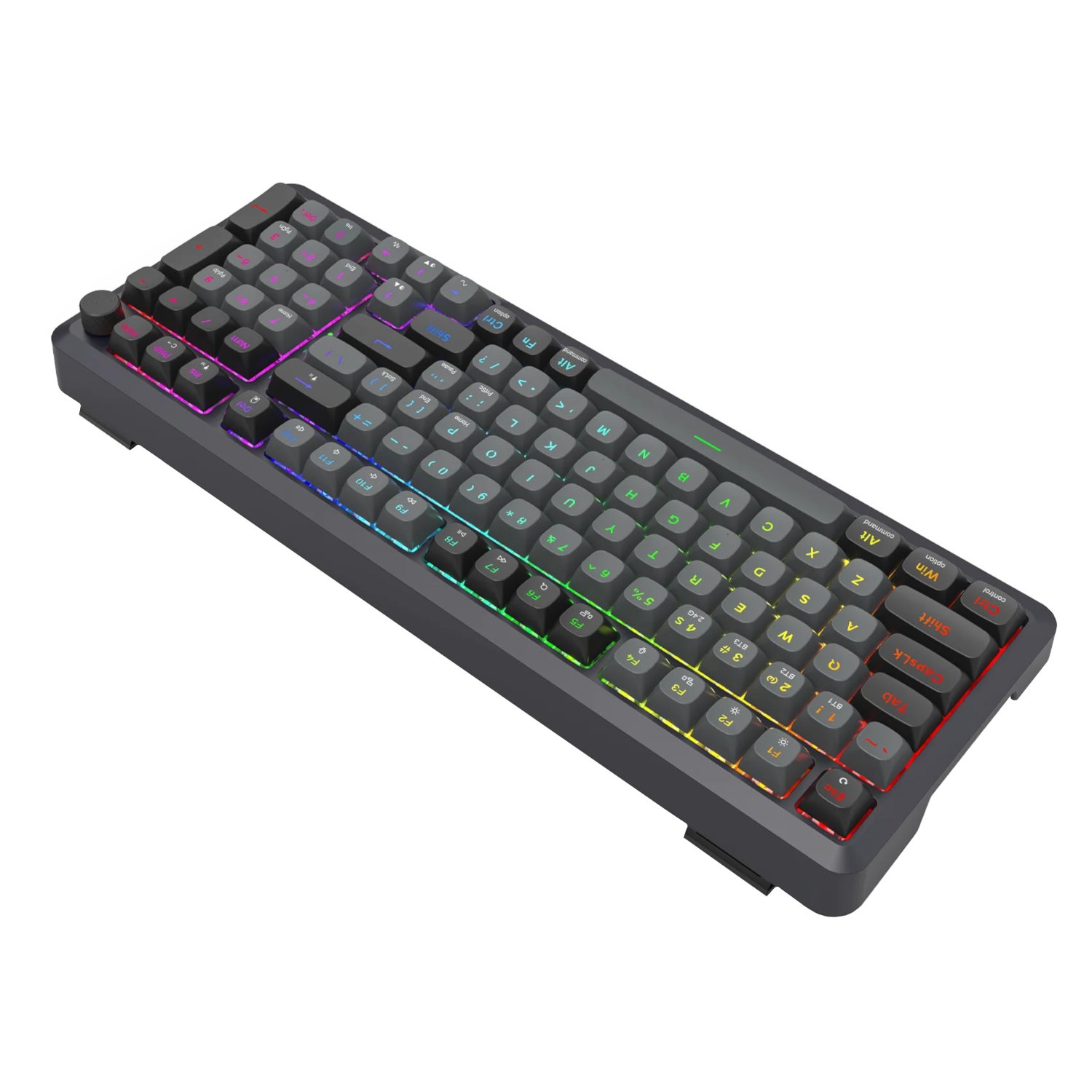 Redragon BREAGI PRO K688 98+1 Gasket Wireless Mechanical Keyboard (Triple Mode, RGB, Hot-Swappable, Cream Linear Switches) - Image 5