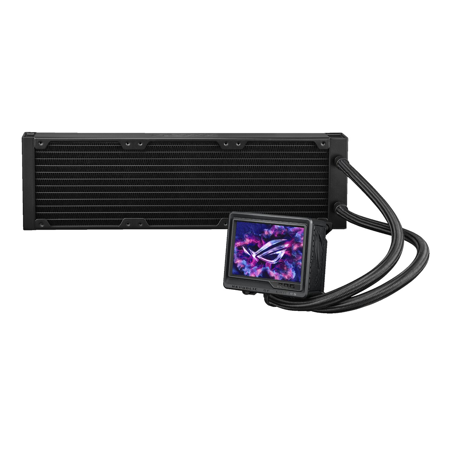 Asus ROG Ryujin III ARGB AIO Liquid Cooler - 3.5" LCD Display - Image 5