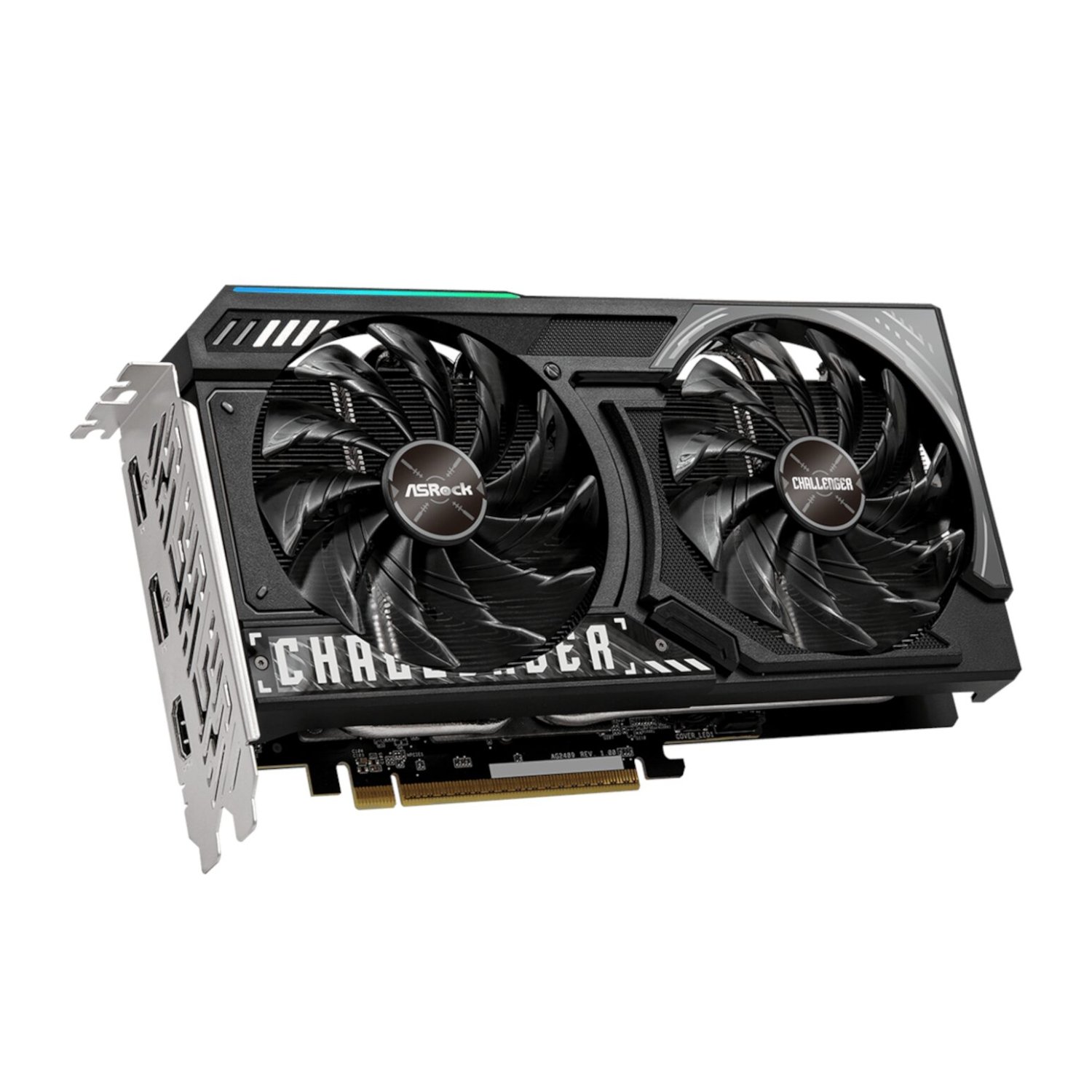 ASRock Radeon RX 9060 XT Challenger 16GB OC Graphics Card (RDNA™ 4, PCIe 5.0) - Image 4