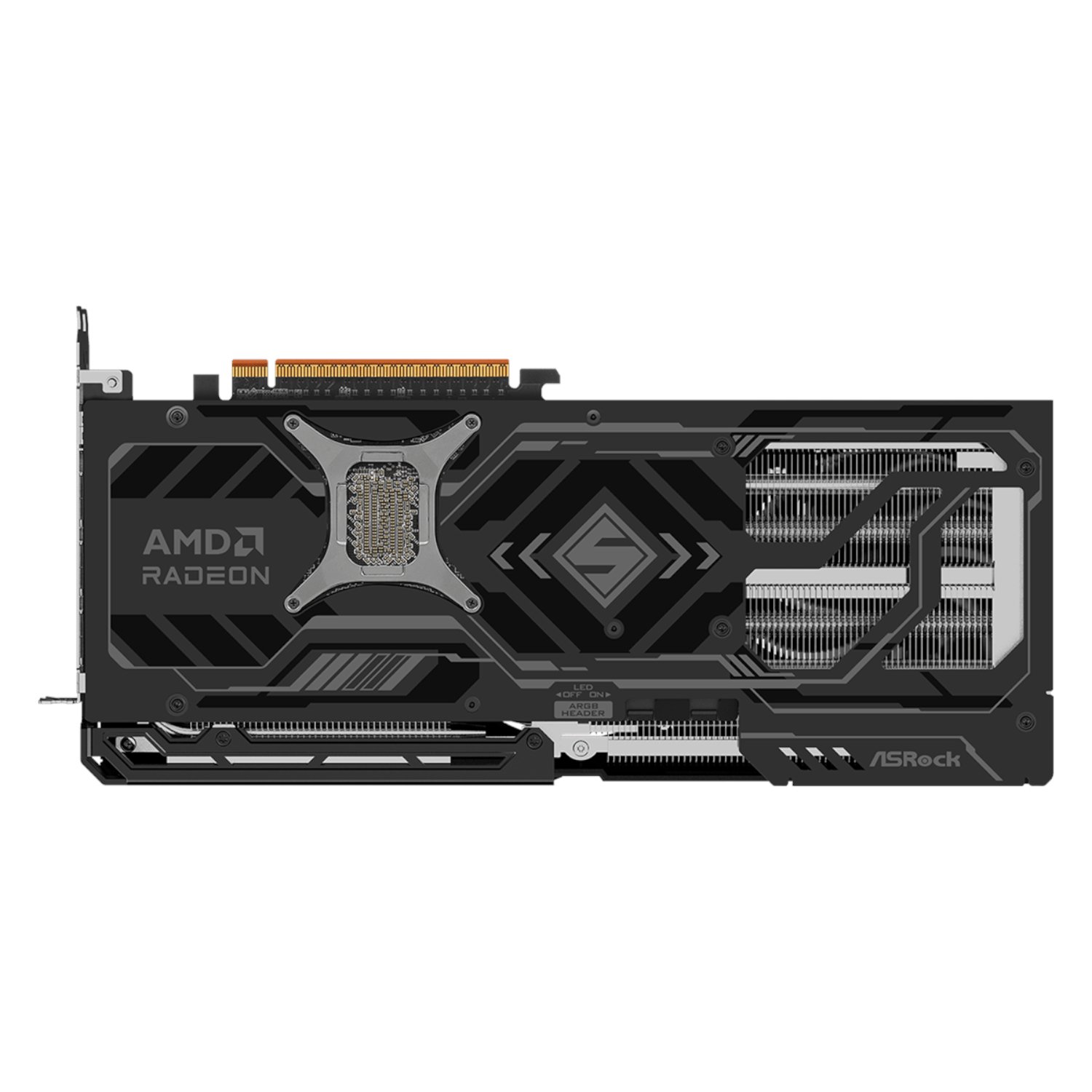 ASRock Radeon RX9070 XT Steel Legend Dark 16GB Graphics Card - Image 6