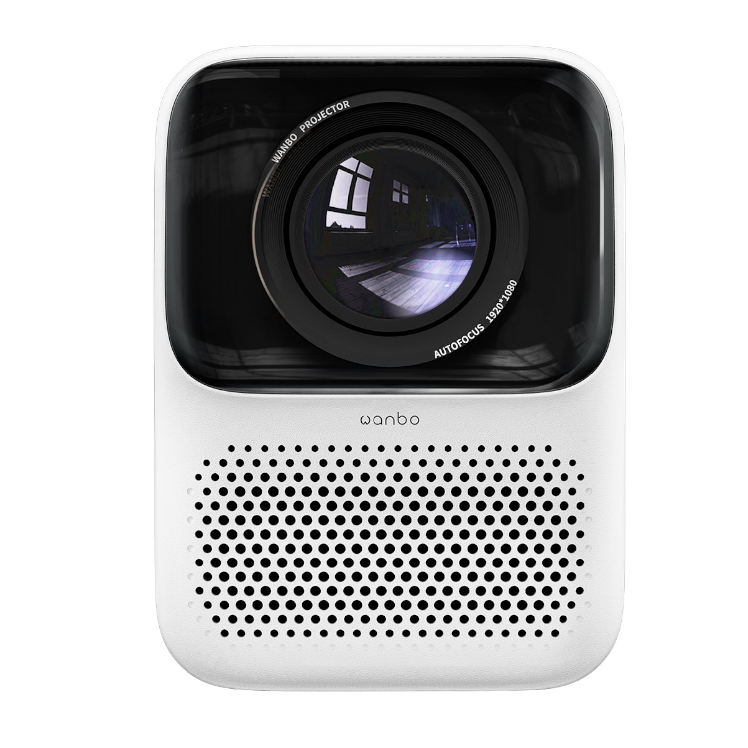 WANBO T2 MAX 1080P 450ANSI Android 9.0 Smart Projector - White - Image 3