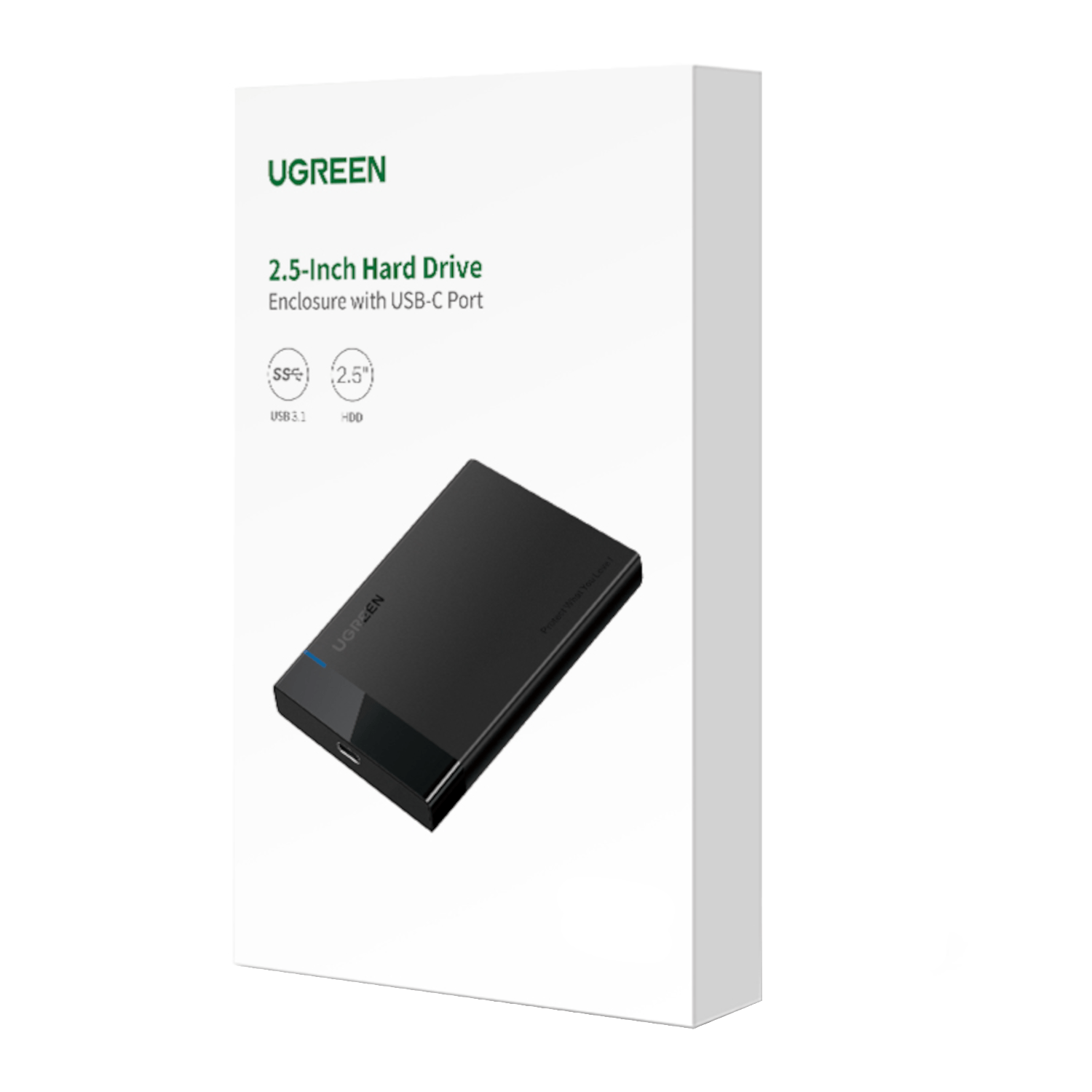UGREEN 2.5'' SATA Hard Drive USB 3.0 Enclosure, UASP, 6Gbps - Image 5