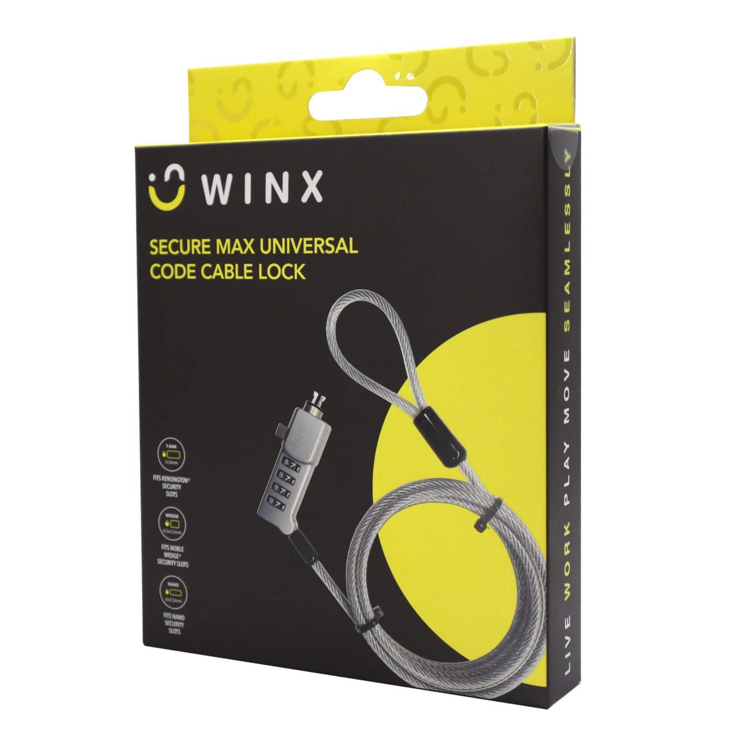 WINX Secure Max Universal Code Cable Lock - Image 7
