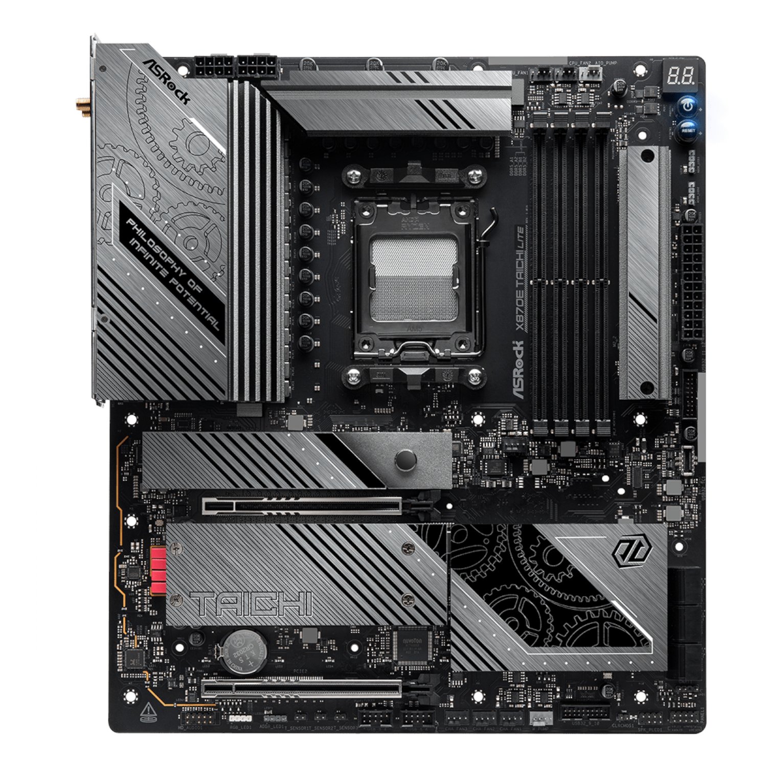 ASRock X870E Taichi Lite AM5 ATX Motherboard - Image 2