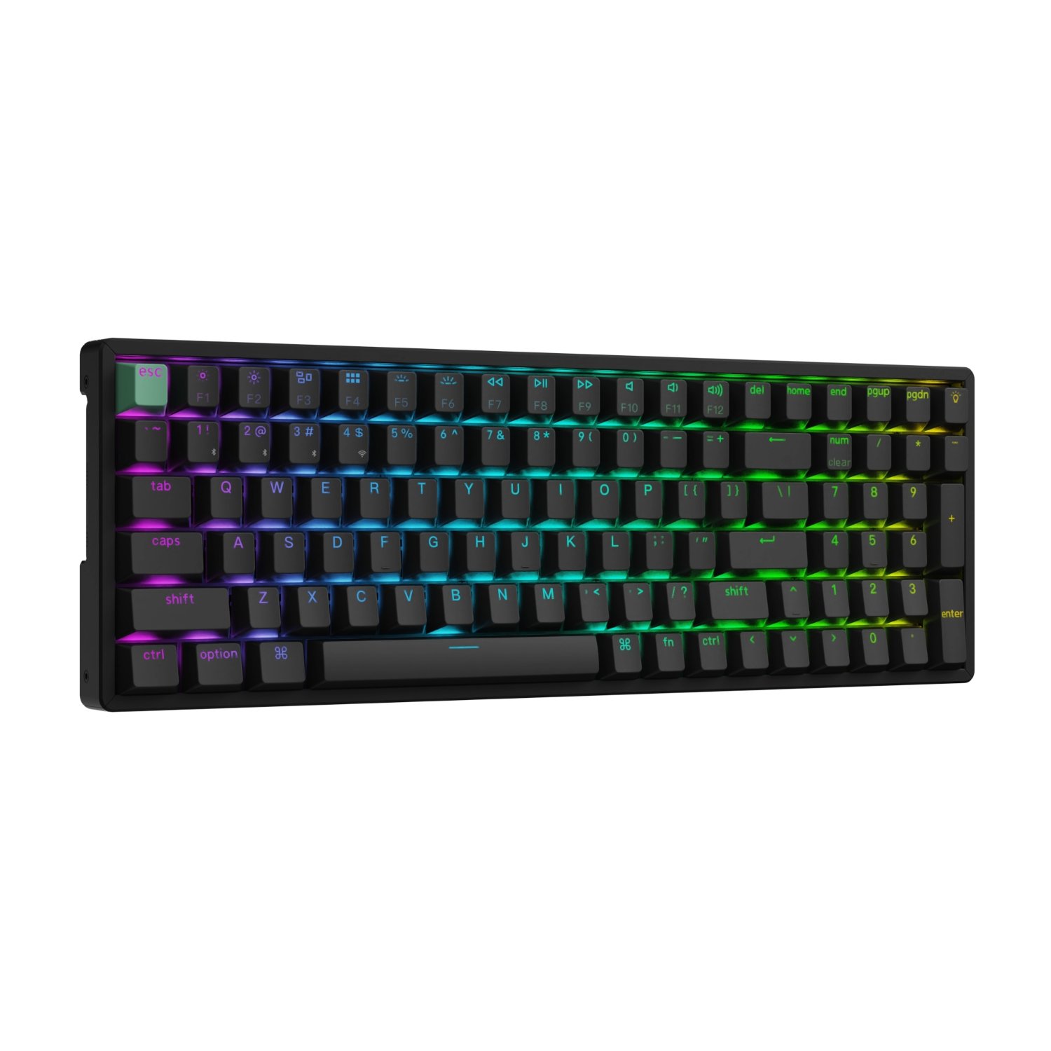 Keychron K4 HE 96% Magnetic Switch Hot-Swap RGB Wireless Keyboard – Black - Image 4