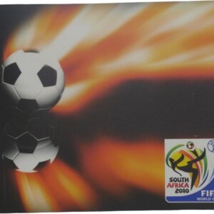 UniQue Soccer And Fire Mouse Pad