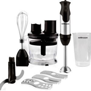 Mellerware 800W Stainless Steel Stick Blender With Attachments