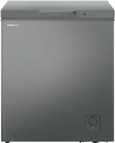 Hisense 142 Litre Metallic Silver Chest Freezer