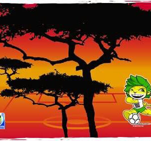 UniQue Zakumi Running  Mouse Pad