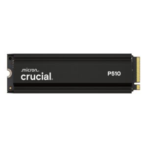 Crucial P510 2TB M.2 Gen5 with Heatsink NVMe 3D NAND SSD