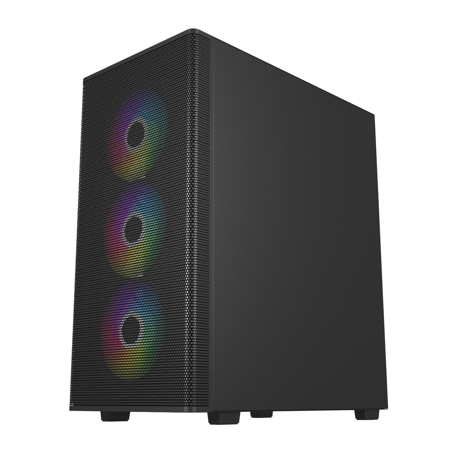 FSP M220 ATX Mid Tower Gaming Chassis - Black - Image 3