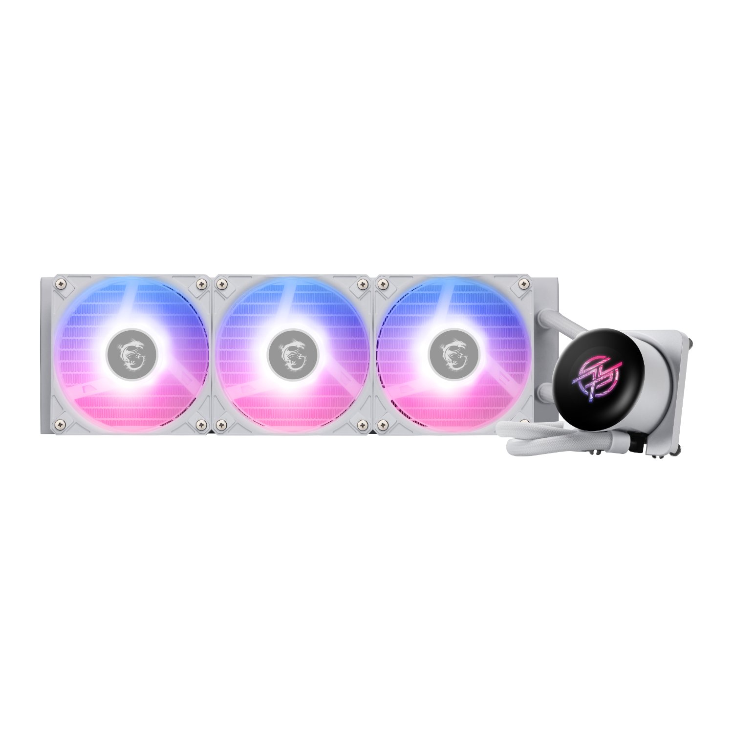 MSI MPG Coreliquid P13 360 AIO Liquid CPU Cooler - White - Image 2