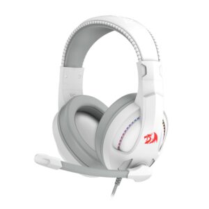 Redragon H211 CRONUS Surround Sound RGB Wired Gaming Headset – White