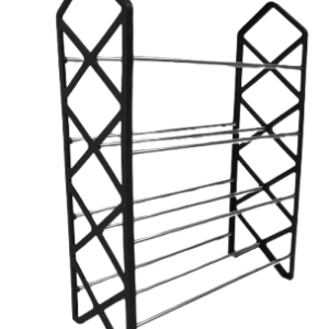 Nordic Wind Cross 4 Tier 12 Shoe Rack