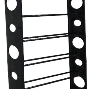Nordic Wind 10 Tier 30 Pairs Round Shoe Rack