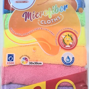 Casey 8 Pack Microfiber 30x30cm Assorted Cleaning Cloths