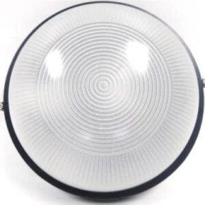 Noble Black Pays Round Bulkhead Light Fitting Large