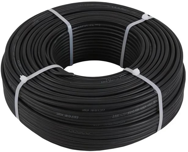 Solarix 6mm2 Single Core Solar Photovoltaic PV Cable Black