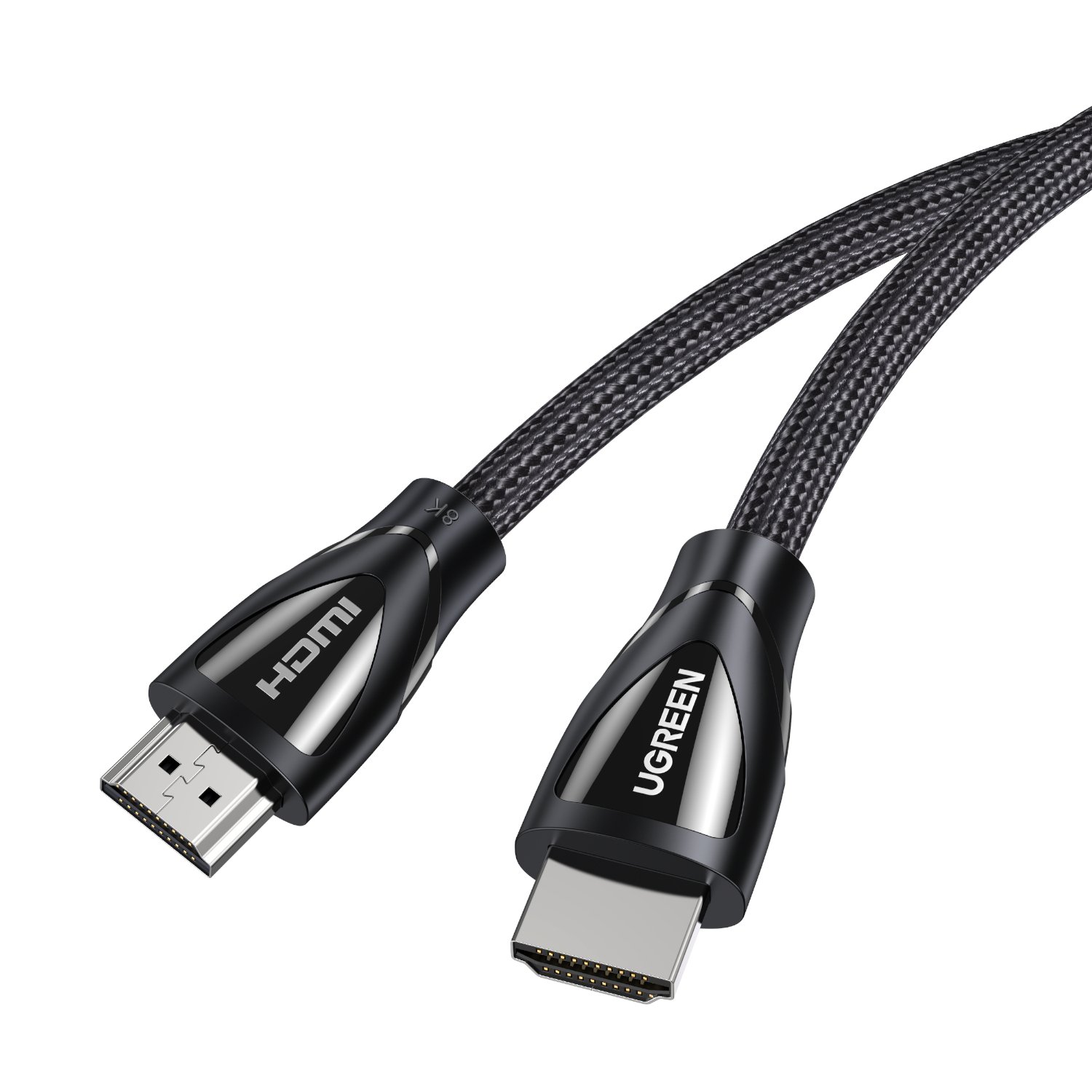 UGreen HDMI 2.1 Male to Male Cable 3M (8K@60Hz | 4K@120Hz) – Black - Image 2
