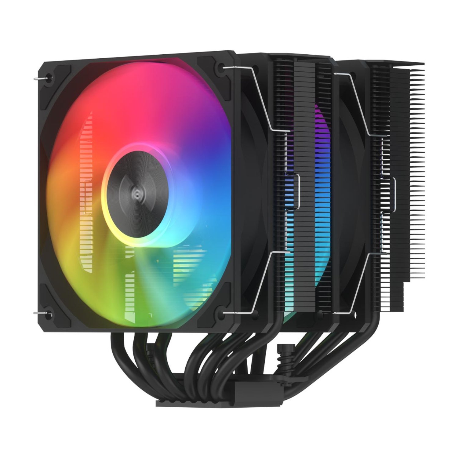 FSP MP7-BA 120mm PWM ARGB CPU Air Cooler - Black - Image 4