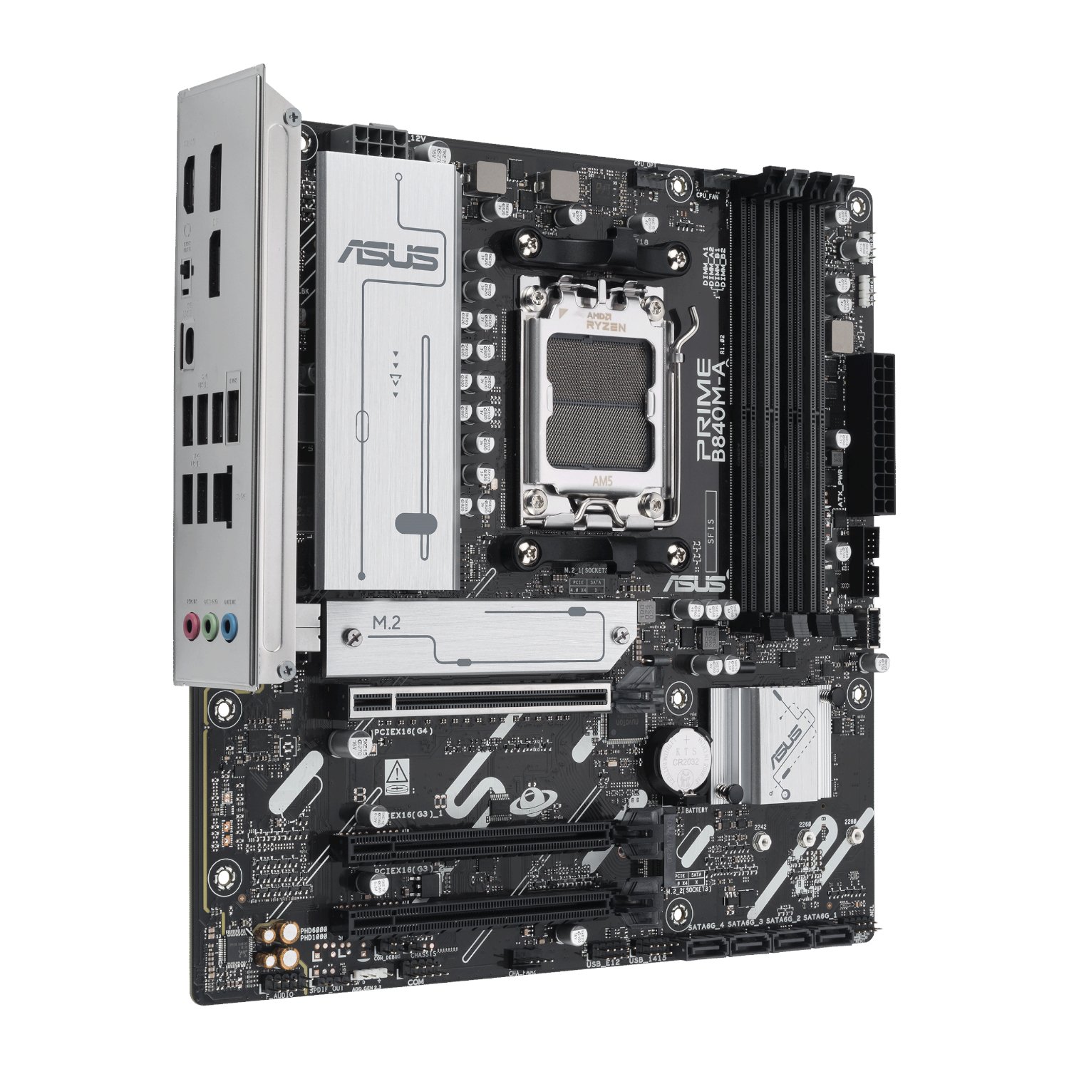 Asus PRIME B840M-A-CSM AM5 Micro ATX Motherboard - Image 3